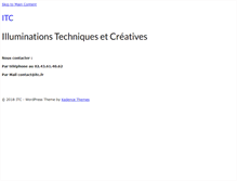 Tablet Screenshot of itc-illuminations.fr